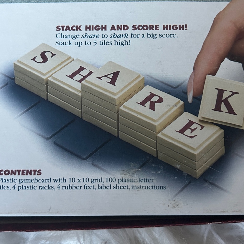 Vintage UPWOEDS 3D Word Building Game from the makers of SCRABBLE, complete! - Picture 6 of 6